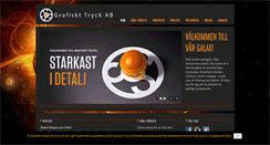 Desktop Screenshot of grafiskttryck.se
